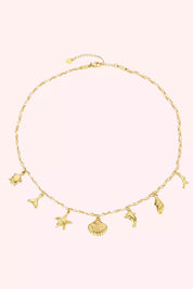 Sandy toes ketting - Goud