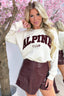 Pull teddy club alpin - Beige