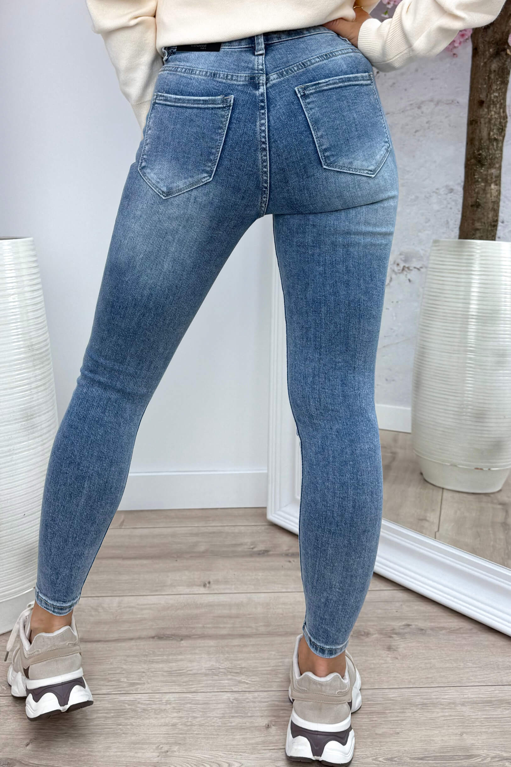 Skinny jeans T5377-1 - Jeans blue