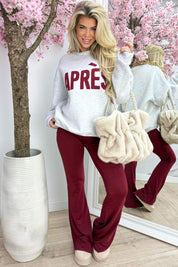 Après sweater - Lt. grijs