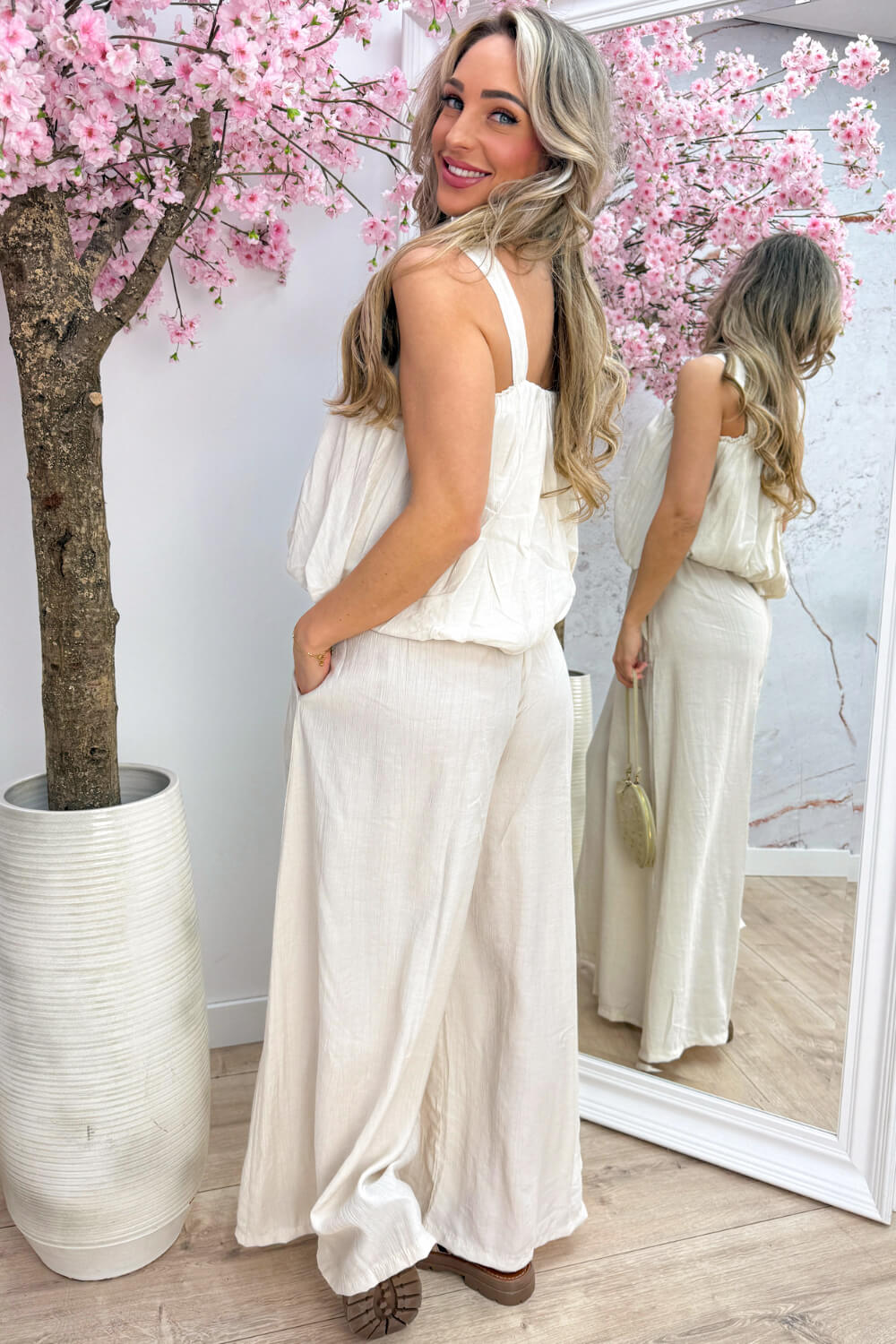 Paradise found co-ord - Beige