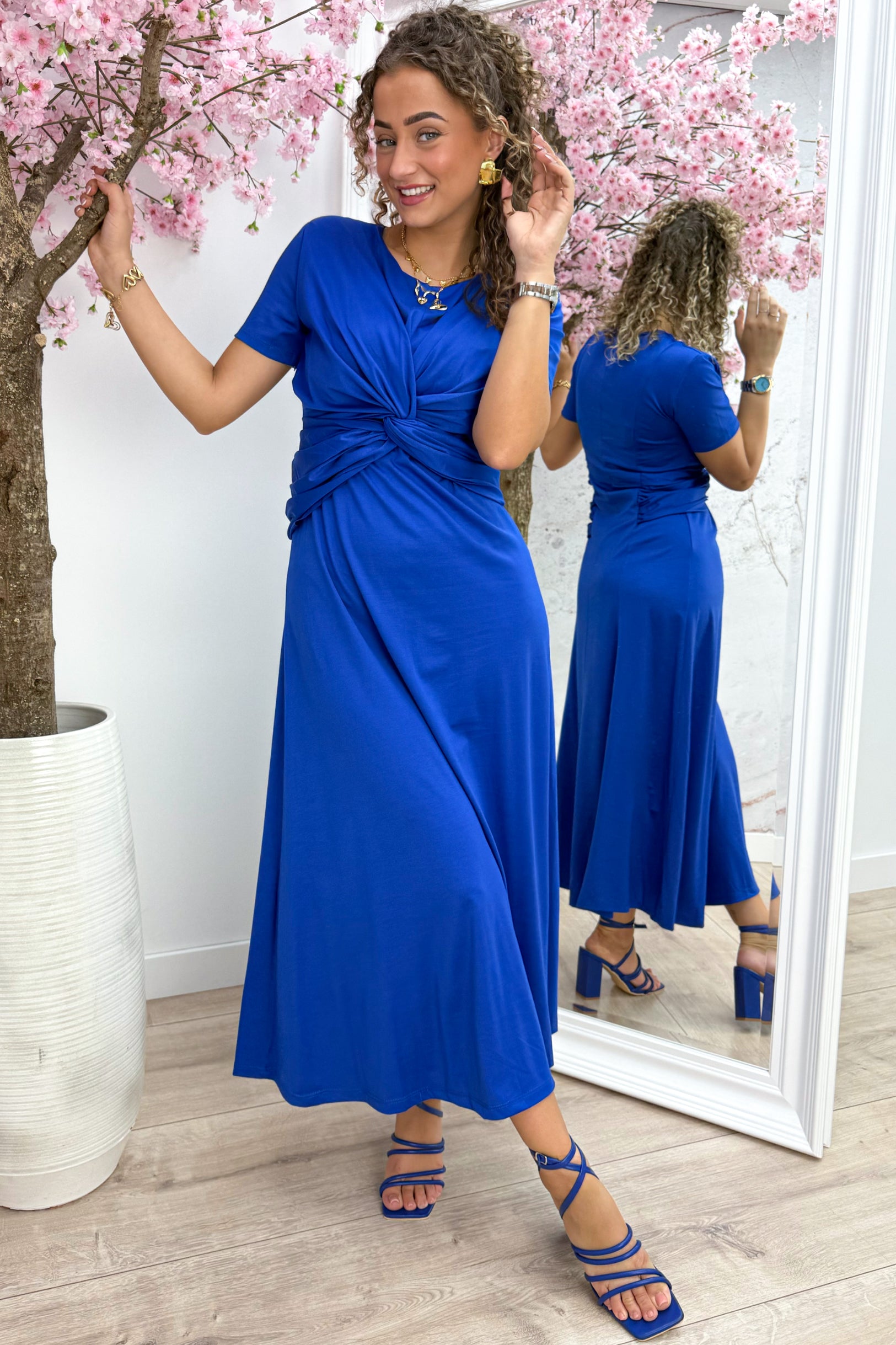 Robe toujours brillante - Kobalt