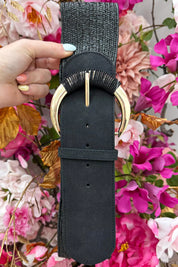 Finishing touch riem - Zwart