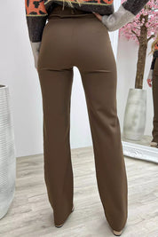 Straight leg pantalon 1.0 - Bruin