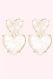 Heart it loud oorbel - Wit