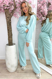 Statement comfy co-ord - Mint
