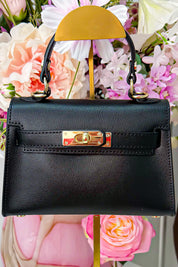 Inspired bag (Echt leer!) - Zwart