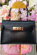 Inspired bag (Real leather!) - Black