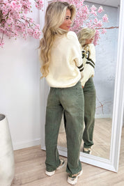 Iconic club camo trui - Beige