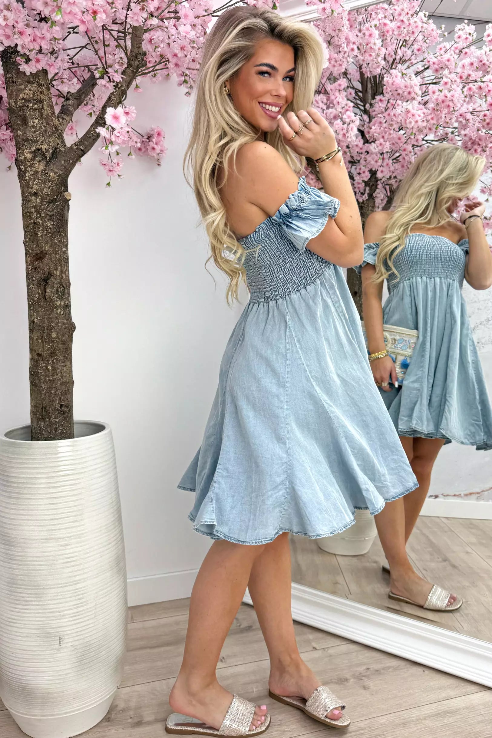 Mignon comme robe denim - Jeans bleu