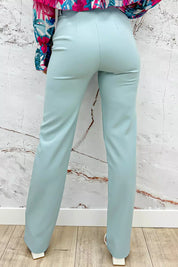Pantalon à jambe droite 1.0 - menthe