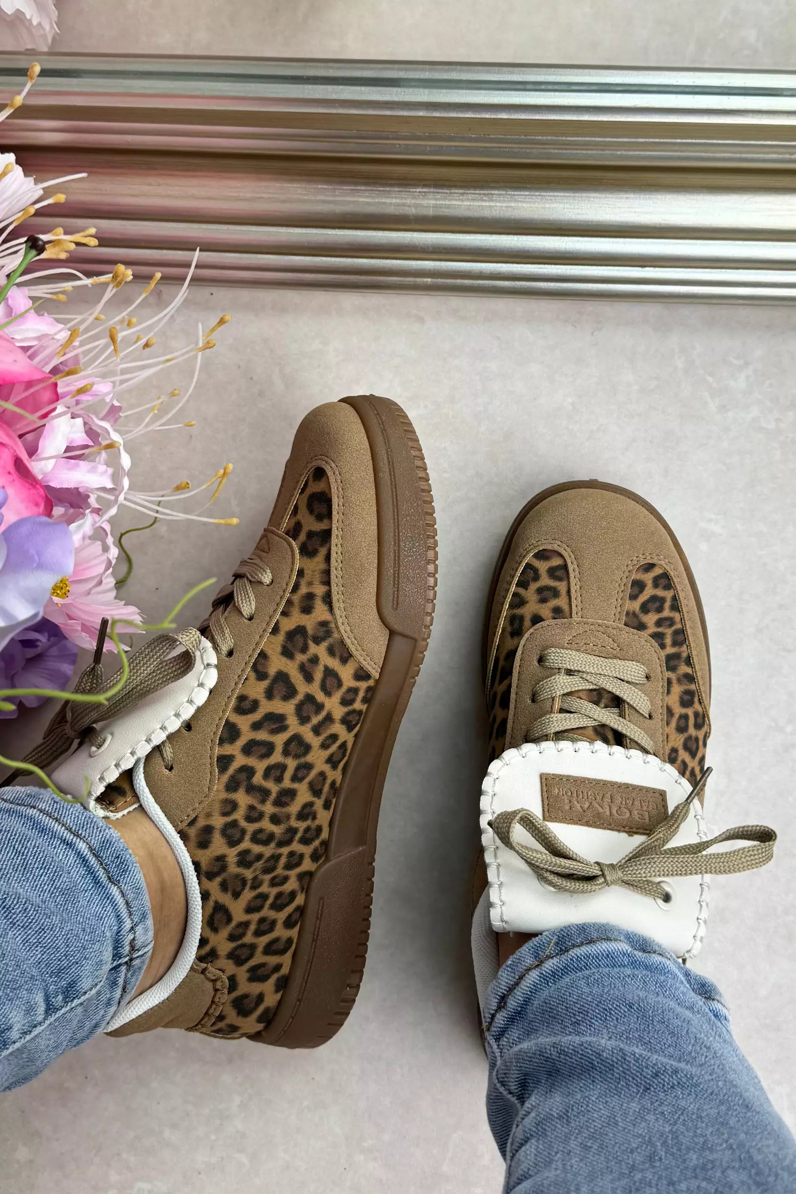 Walk this way sneakers - Camel