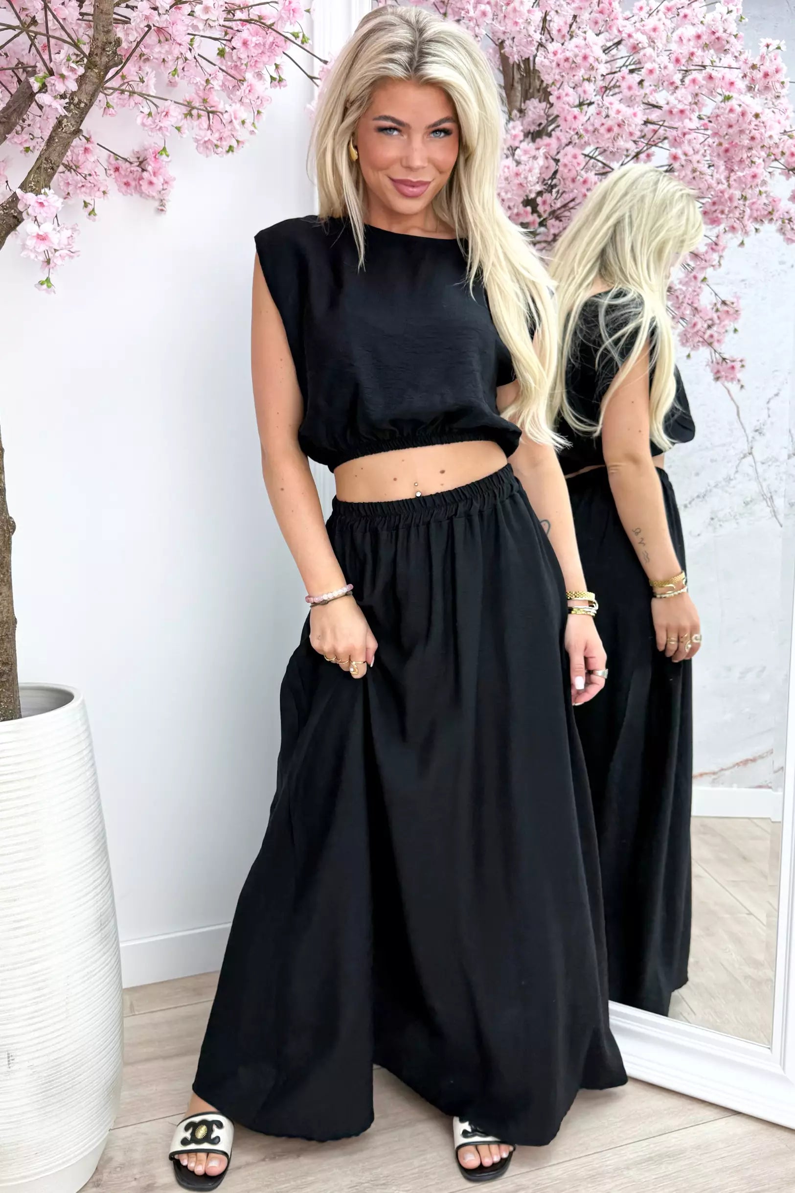 Mode de vacances sur Co -ord - noir