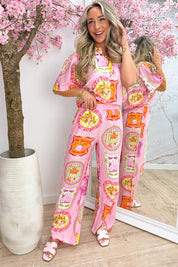 Limoncello pants - Roze
