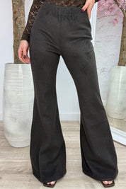 Vilt pantalon - Bruin