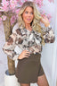 Barok bow topje - Beige