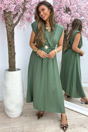 Robe au lever du soleil dorée - armée