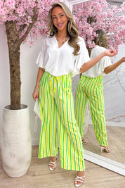 Rio ruffle topje - Wit