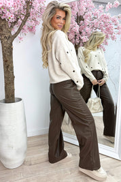 So much love trui - Beige