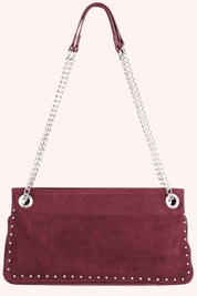 Al these studs bag - Bordeaux