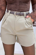Chic everyday short (Incl. riem) - Army