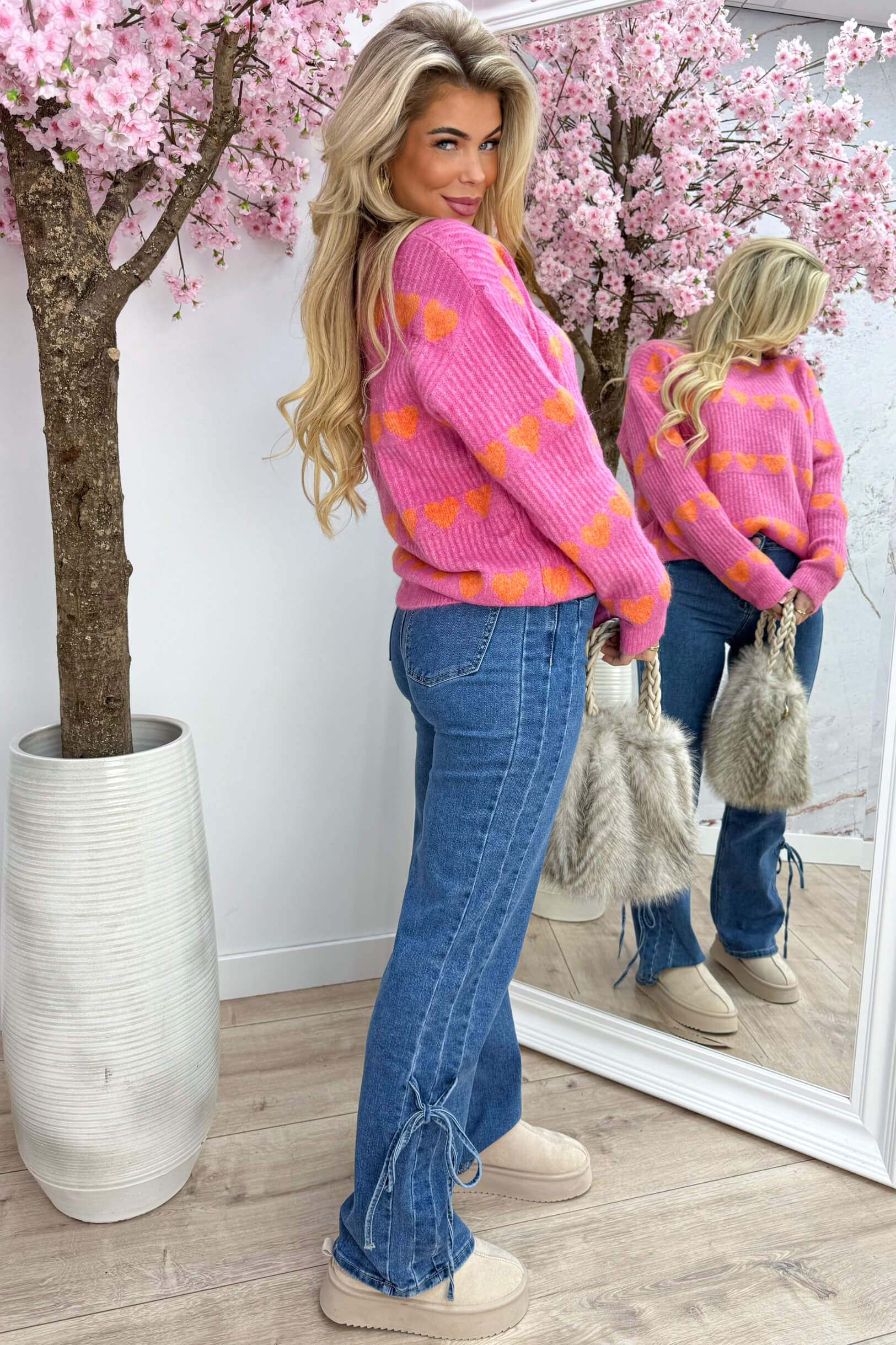 Endless love trui - Lollypop roze