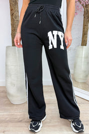 NY comfy pants - Zwart