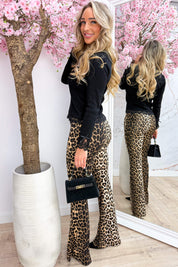 Wavy lace topje - Zwart