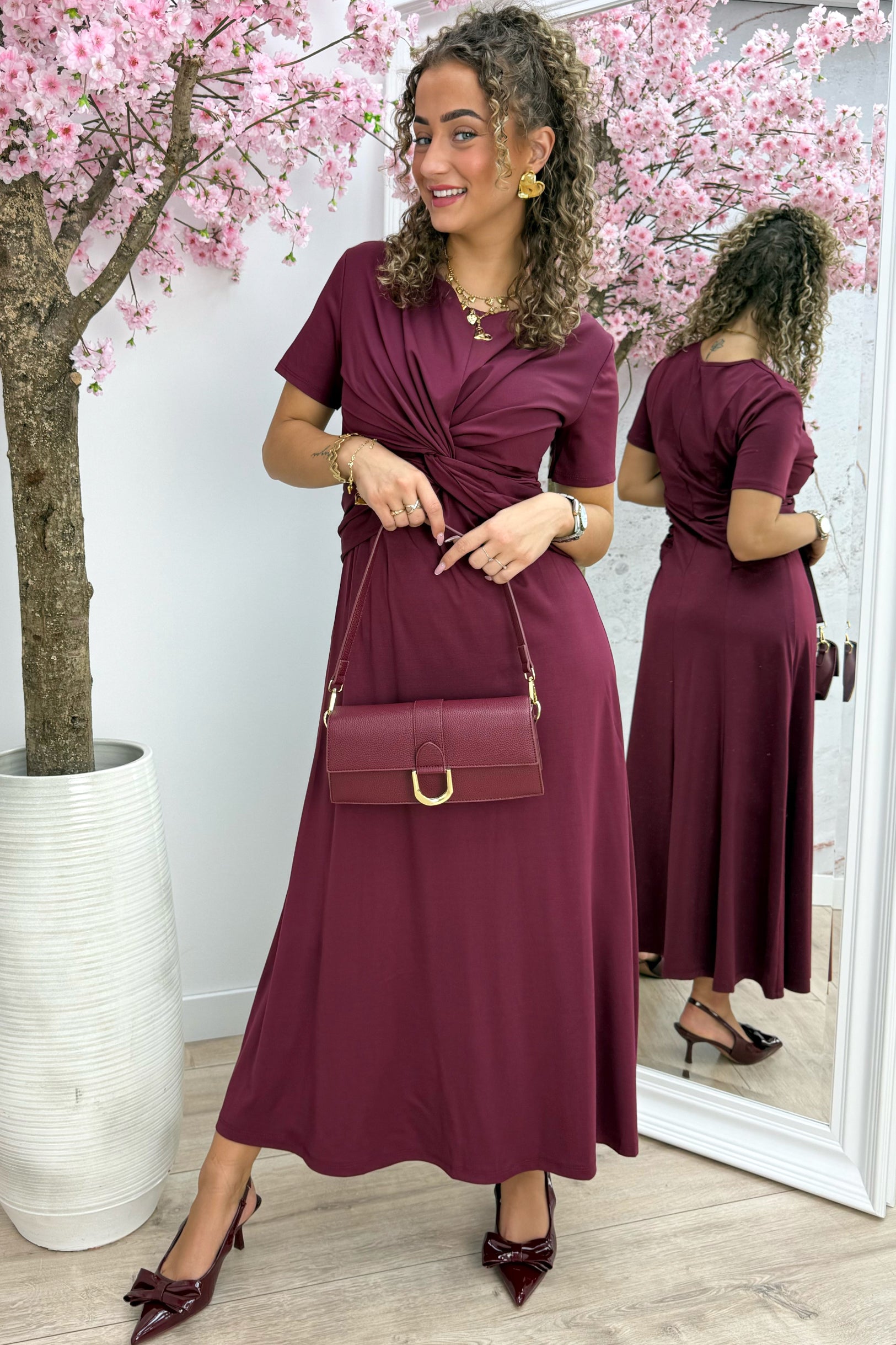 Robe toujours brillante - Bordeaux