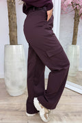Pantalon cargo best-seller - Bordeaux