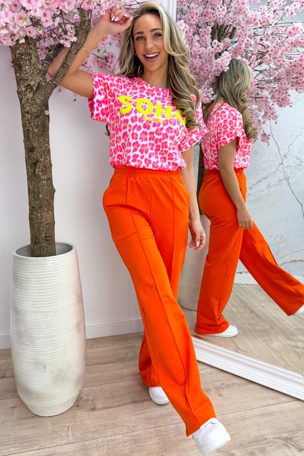 Soho new york T-shirt - Fuchsia