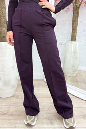 Made for you pants - Berry purple