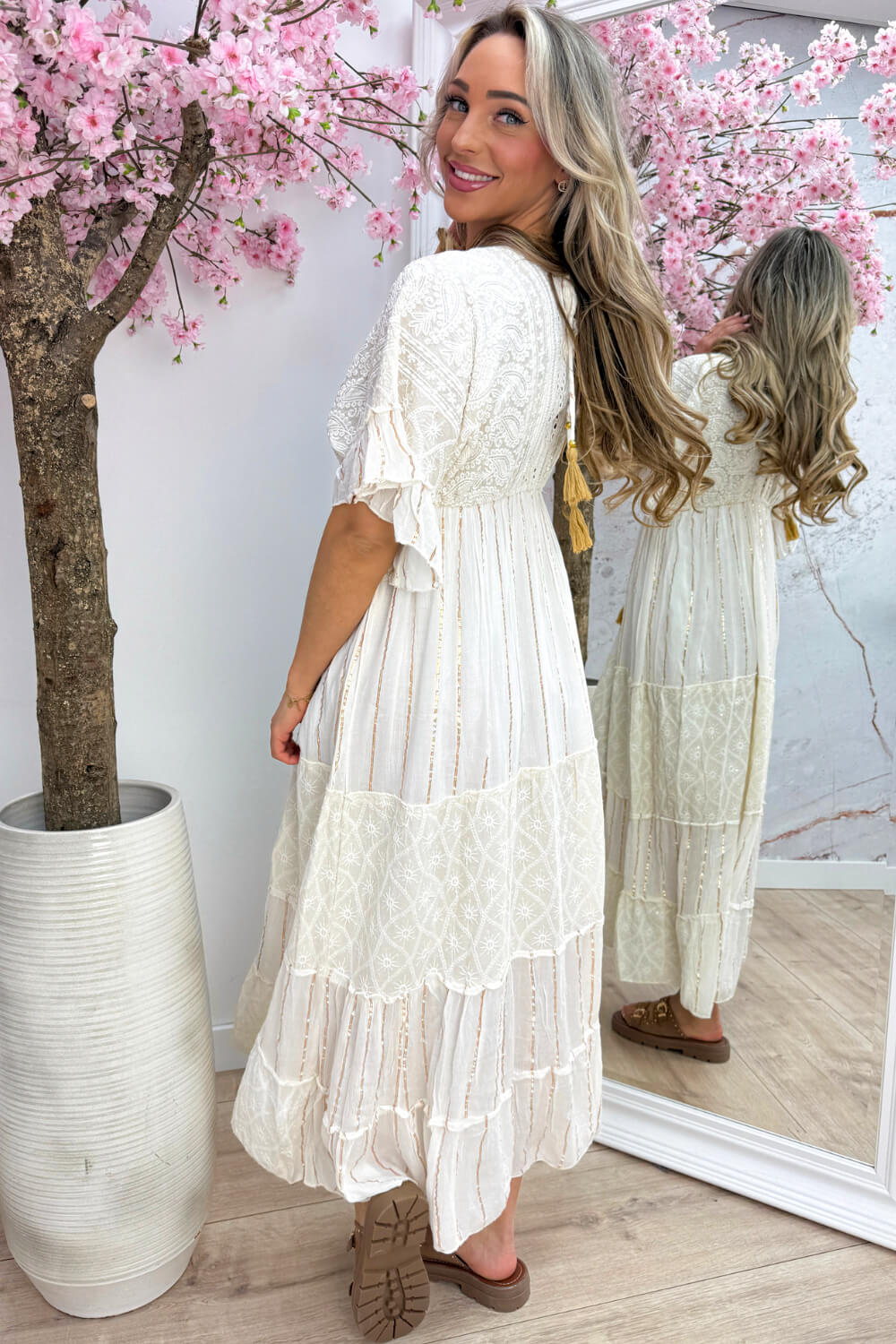 Saint Tropez beach dress - Beige