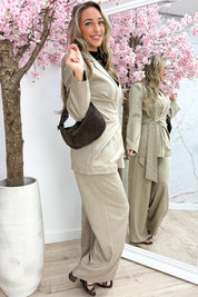 Check the details co-ord - Dk. taupe
