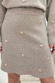 Falling in love skirt - Taupe
