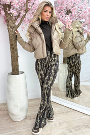 Always warm winterjas - Lt. taupe