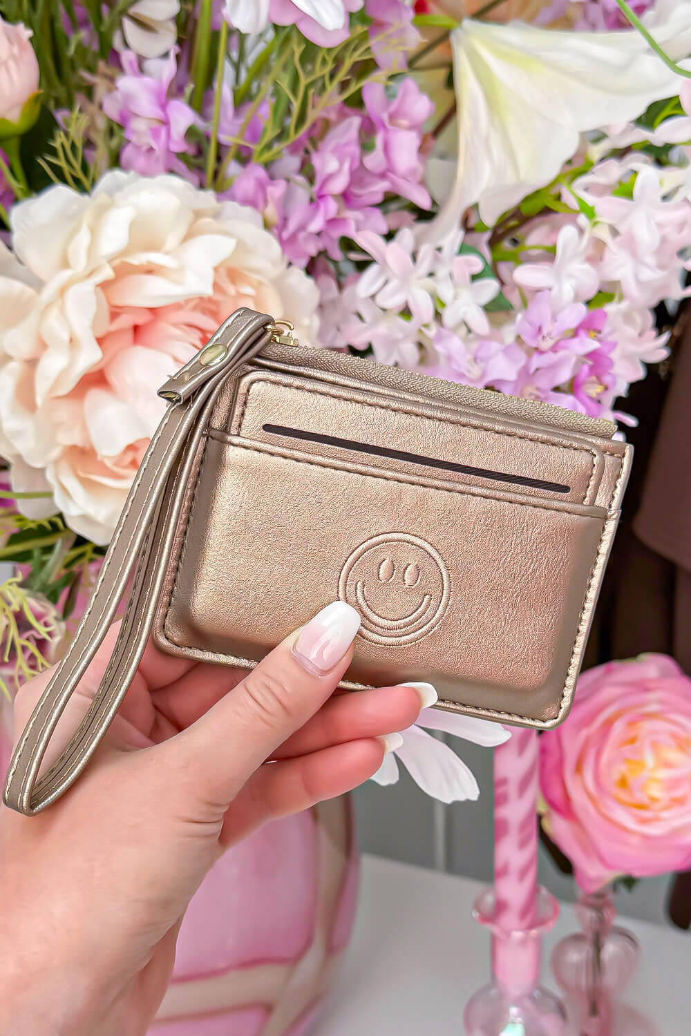 Mini card wallet - Rosé