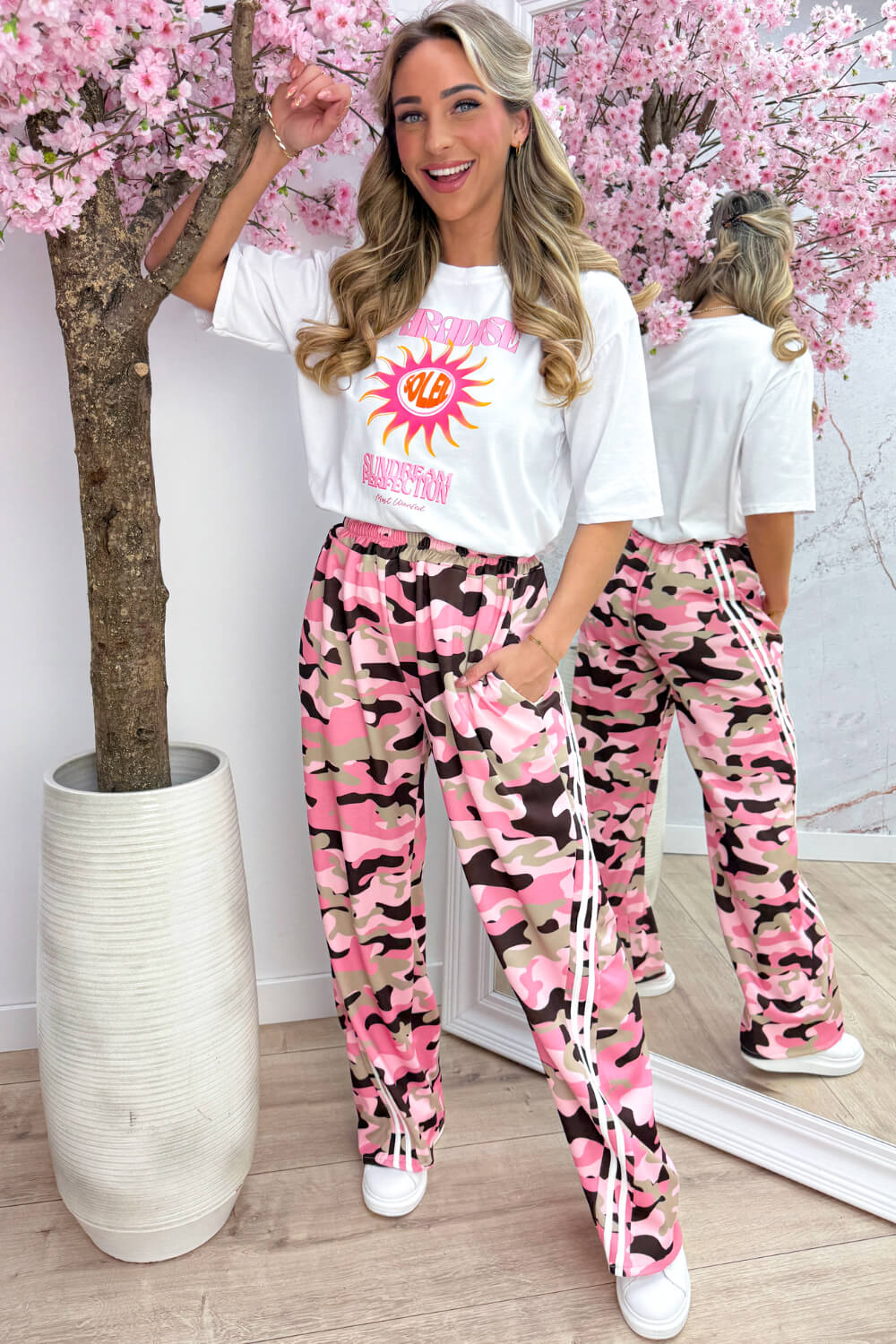 Sol paradise T-shirt - Wit