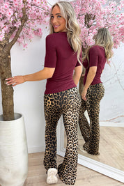 Wardrobe essential basic topje - Bordeaux