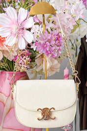 Elegant shoulder bag - Beige