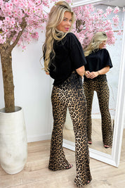 A little lace T-shirt - Zwart