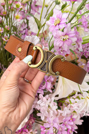 Inspired riem - Cognac