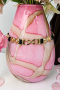 Linked in luxury belt - Zwart