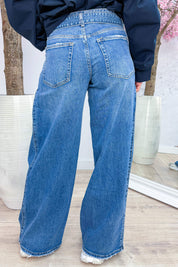 Something different wide leg jeans - Jeans blue