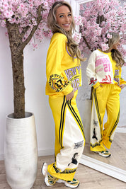 Arivige Lounge co-ord - Geel