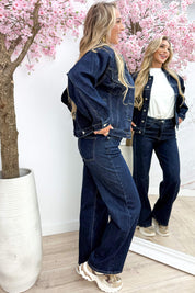 Rebel babe denim jacket - Jeans blue