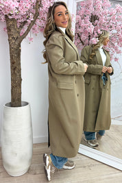 On the go trenchcoat - Taupe