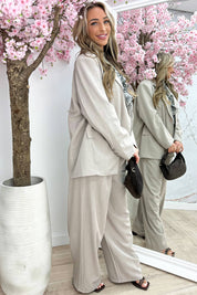 It girl co-ord - Taupe