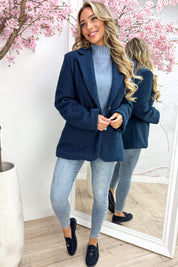 Teddy blazer - Navy