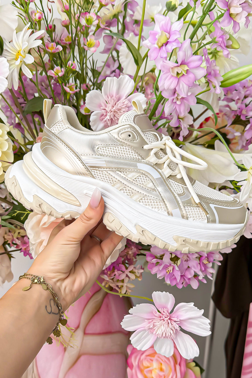 Icon sneakers - Goud